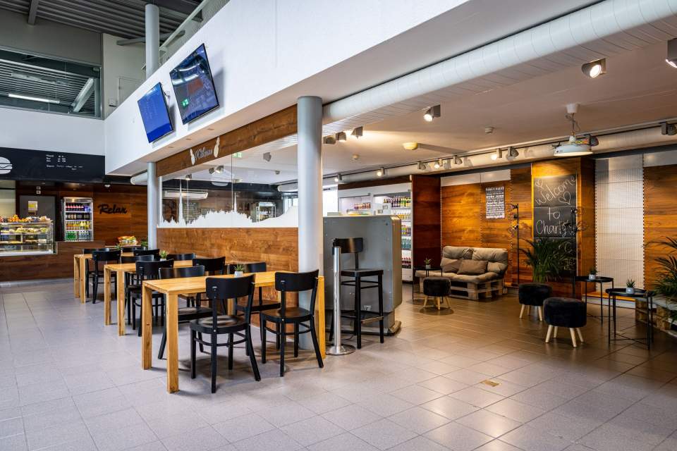 <span> </span>Charly Bistro - Salle, Flughafen Bern restaurant